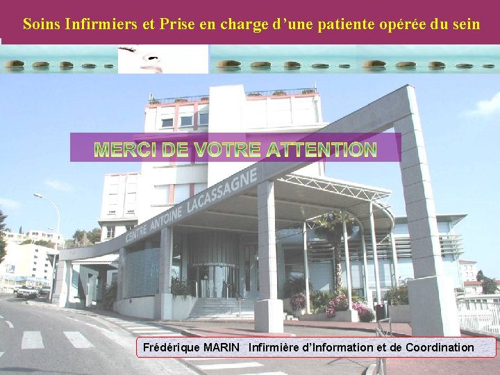 Soins Infirmiers et Les Régionales de Cancérologie Prise en 26 charge d’une Jeudi Novembre