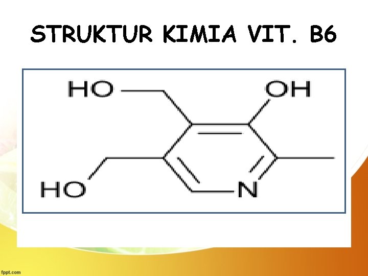 STRUKTUR KIMIA VIT. B 6 