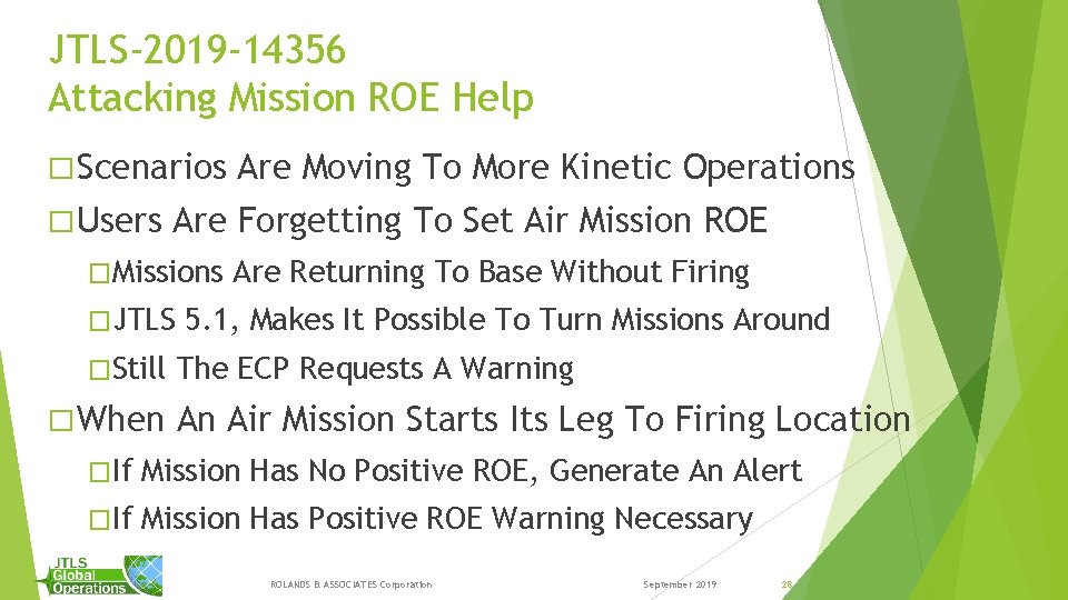 JTLS-2019 -14356 Attacking Mission ROE Help � Scenarios � Users Are Forgetting To Set