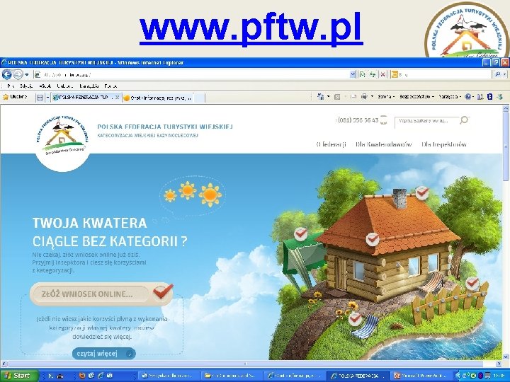 www. pftw. pl www. agroturystyka. pl www. pftw. pl 