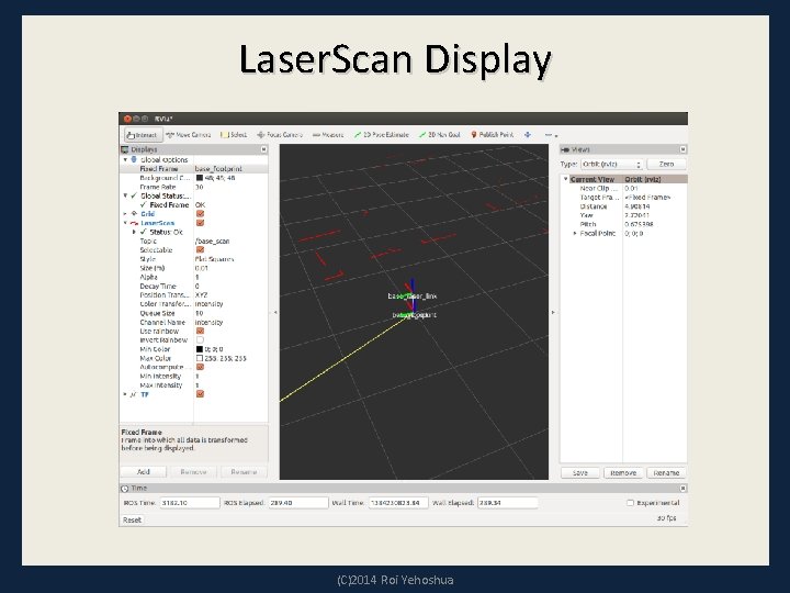 Laser. Scan Display (C)2014 Roi Yehoshua 