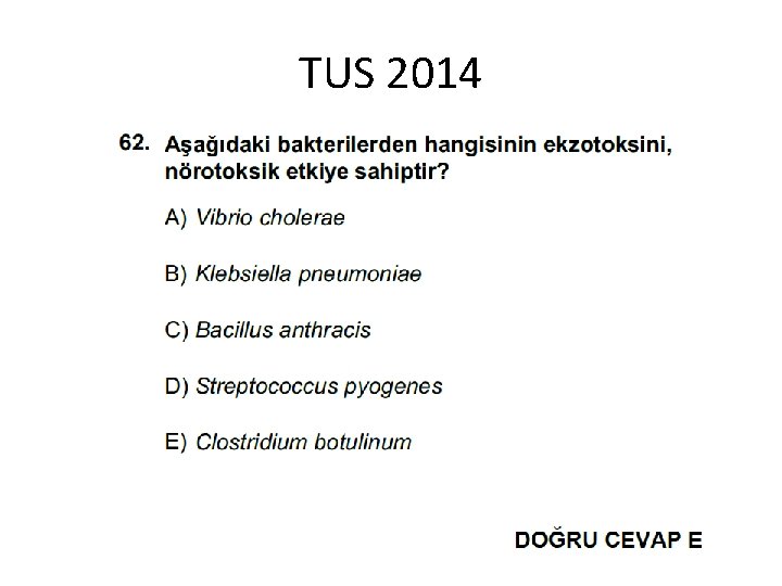 TUS 2014 