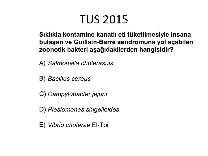 TUS 2015 