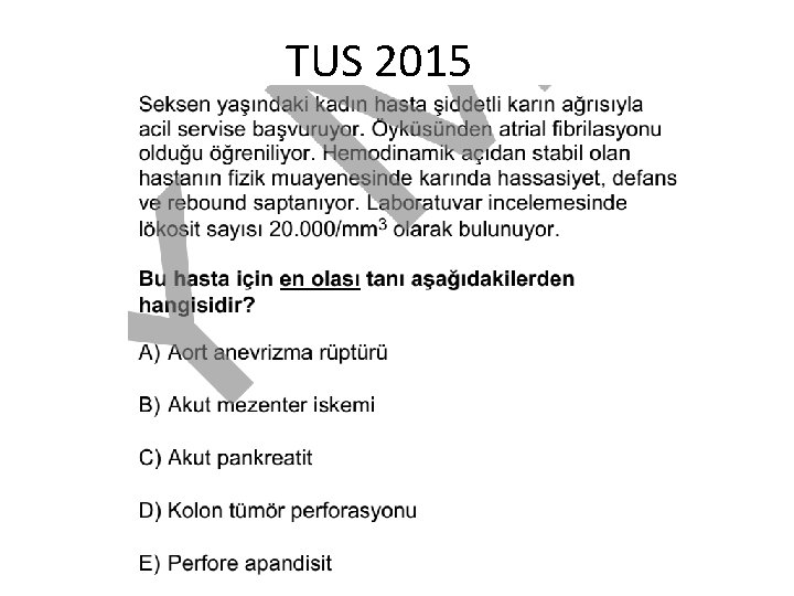 TUS 2015 