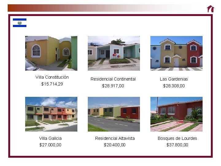 Villa Constitución Residencial Continental Las Gardenias $15. 714, 29 $28. 917, 00 $28. 308,