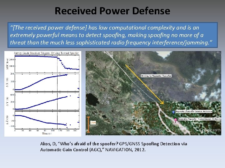Received Power Defense “[The received power defense] has low computational complexity and is an