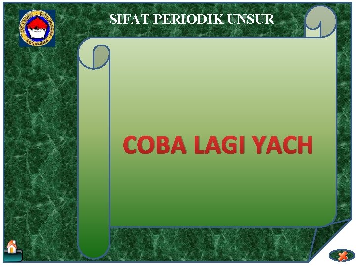 SIFAT PERIODIK UNSUR COBA LAGI YACH 