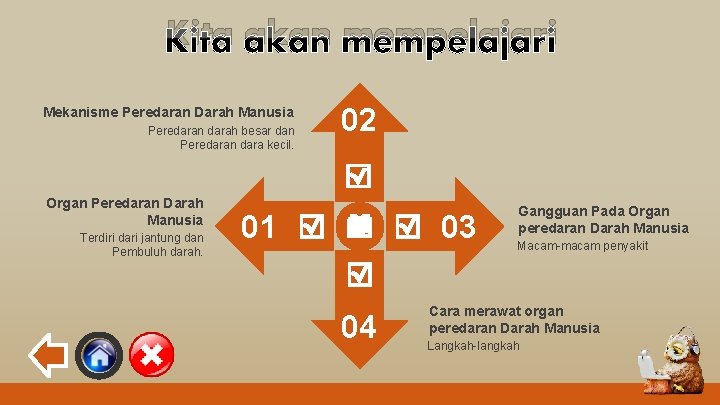 Kita akan mempelajari Mekanisme Peredaran Darah Manusia Peredaran darah besar dan Peredaran dara kecil.