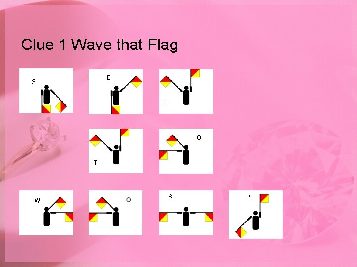 Clue 1 Wave that Flag 