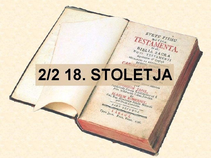 2/2 18. STOLETJA 