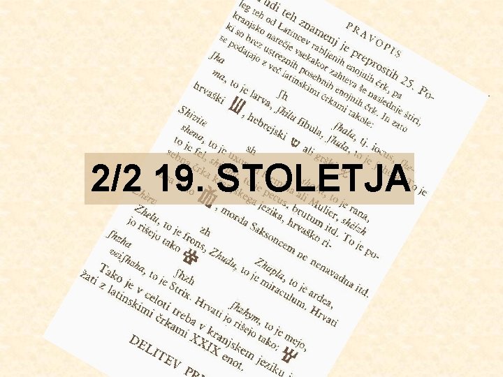 2/2 19. STOLETJA 