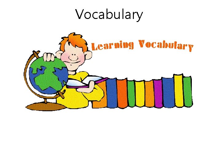 Vocabulary 