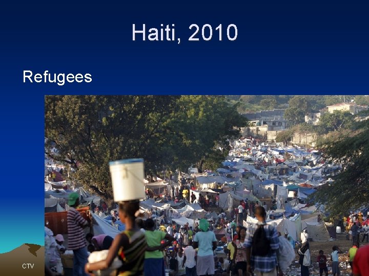 Haiti, 2010 Refugees CTV 61 