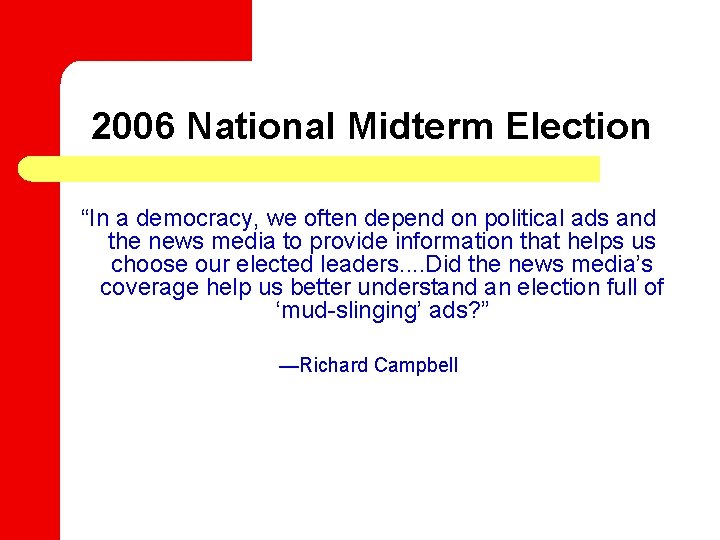 Mass Communication A Critical Approach Chapter 1 2006