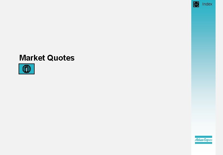  • Index Market Quotes 