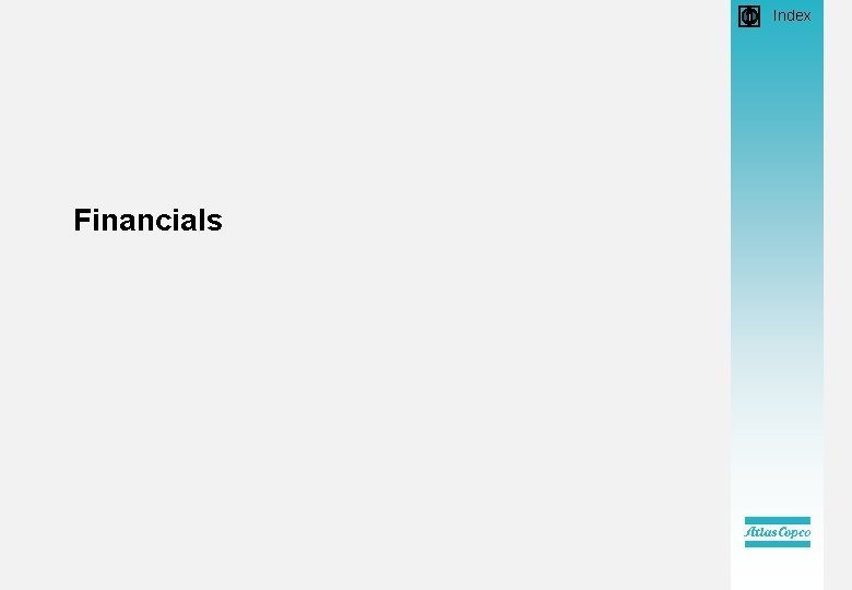  • Index Financials 