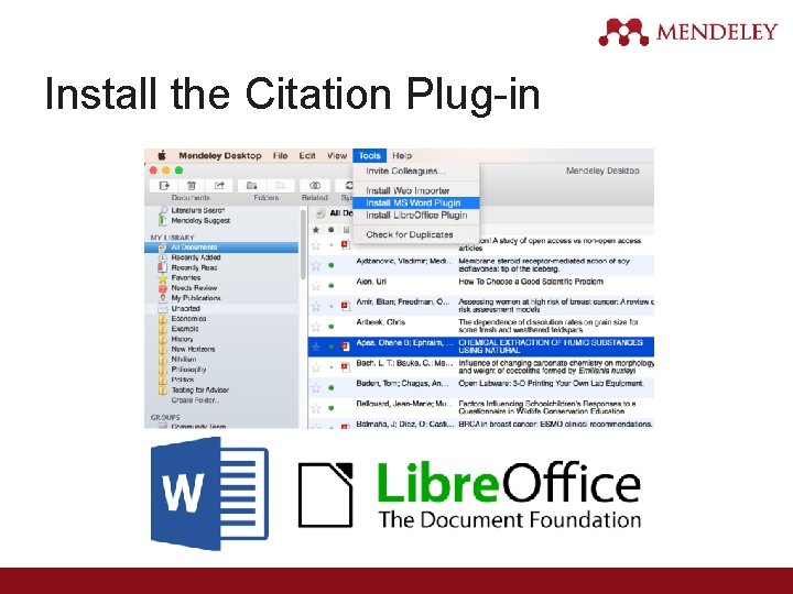 Install the Citation Plug-in 