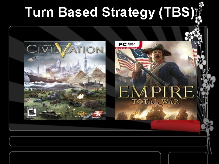 Turn Based Strategy (TBS) 