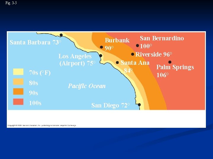 Fig. 3 -5 Los Angeles (Airport) 75° 70 s (°F) 80 s 90 s