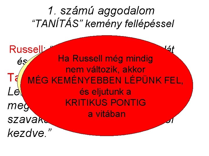 1. számú aggodalom “TANÍTÁS” kemény fellépéssel Russell: “Utálom ezt a k……. tt iskolát Ha