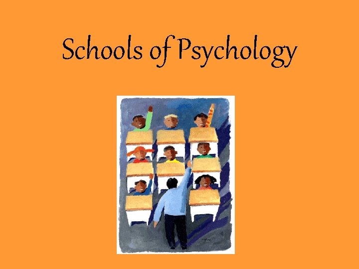 Schools of Psychology 