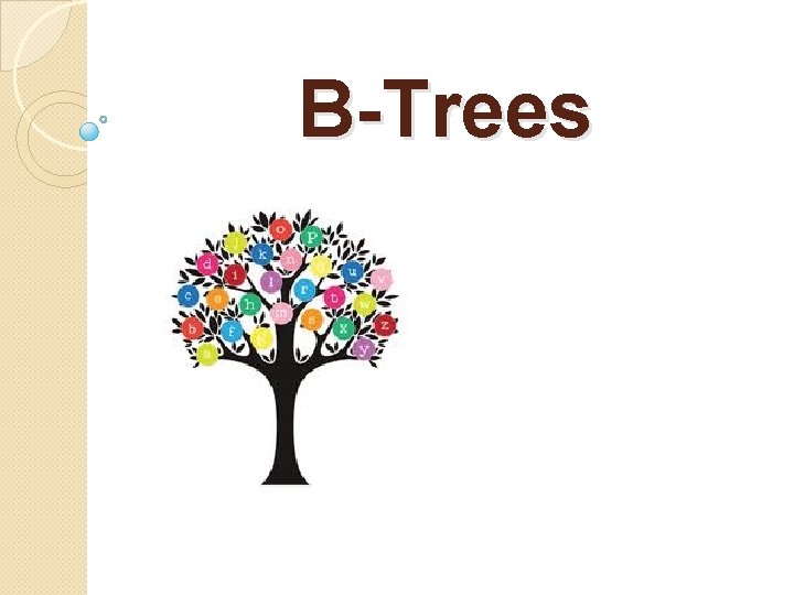 B-Trees 