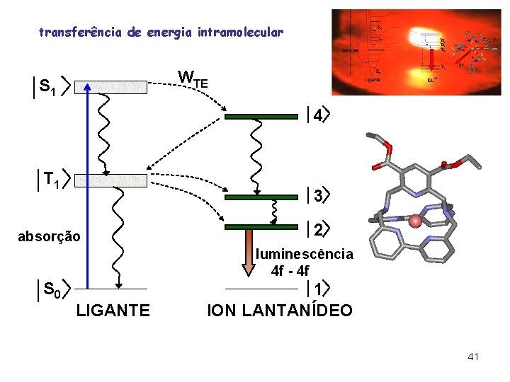 transferência de energia intramolecular WTE S 1 4 T 1 3 absorção S 0 transferência de energia intramolecular WTE S 1 4 T 1 3 absorção S 0