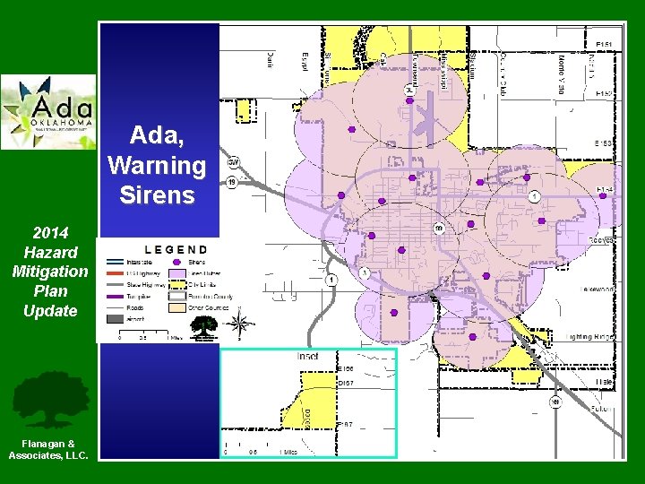 Ada, Warning Sirens 2014 Hazard Mitigation Plan Update Flanagan & Associates, LLC. 