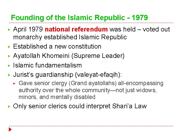 Founding of the Islamic Republic - 1979 ▶ ▶ ▶ April 1979 national referendum