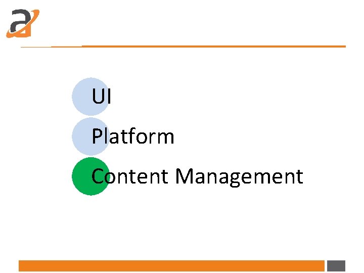 UI Platform Content Management 