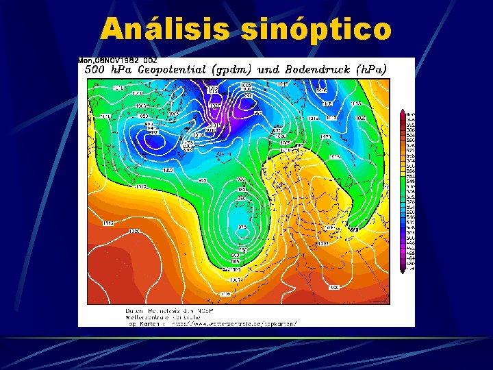 Análisis sinóptico 