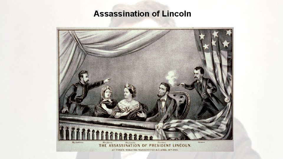 Assassination of Lincoln 