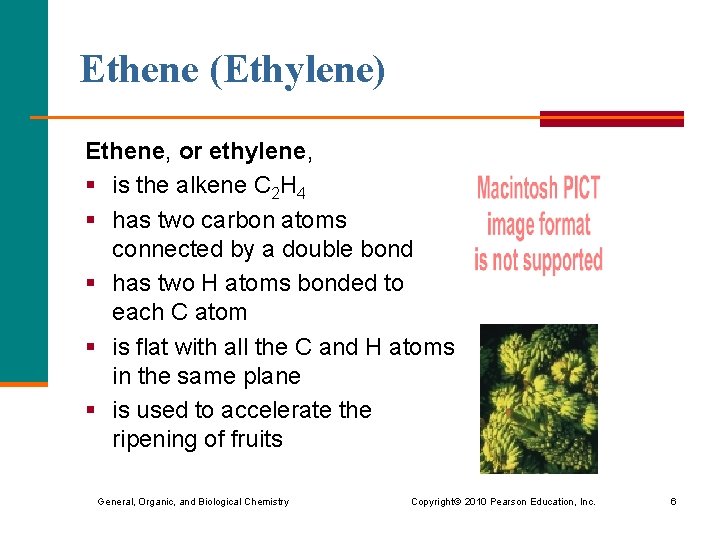 Ethene (Ethylene) Ethene, or ethylene, § is the alkene C 2 H 4 §