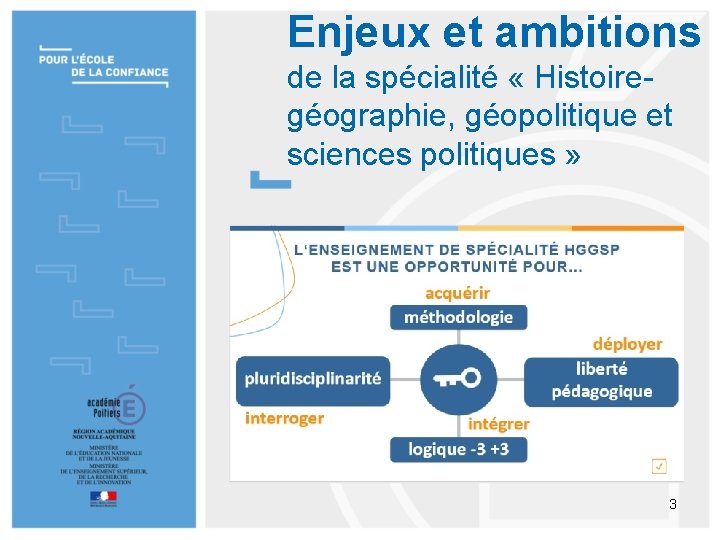 Enjeux et ambitions de la spécialité « Histoiregéographie, géopolitique et sciences politiques » 3