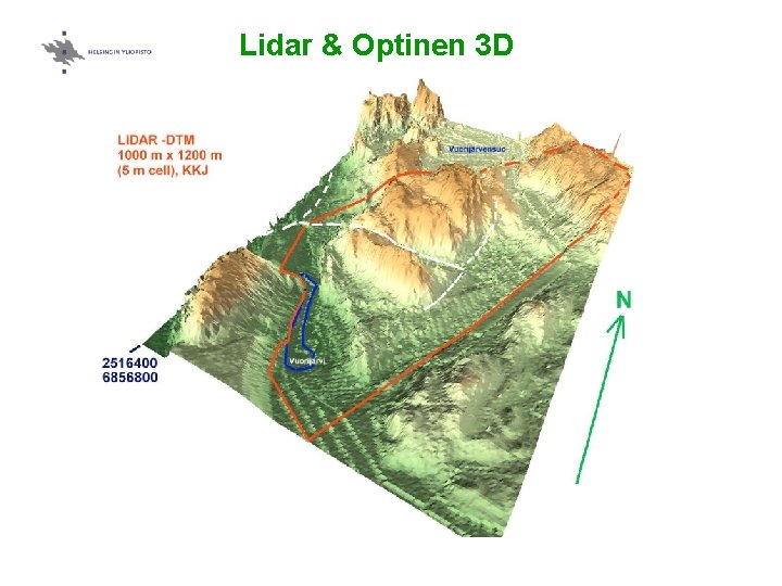 Lidar & Optinen 3 D 