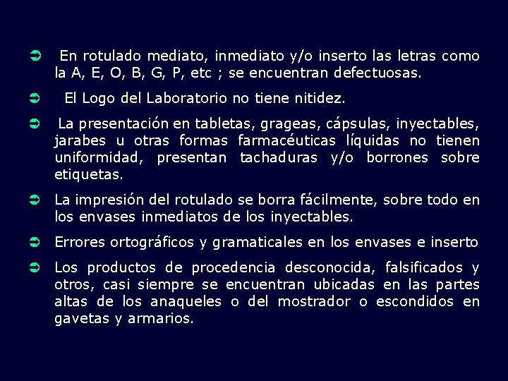 Ü Ü Ü En rotulado mediato, inmediato y/o inserto las letras como la A,