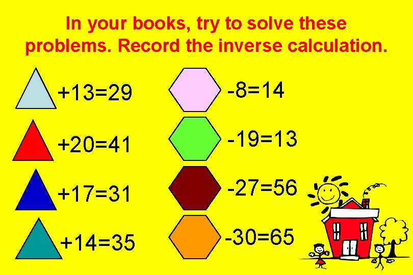Intraversing Math Inverse You will learn That addition is the