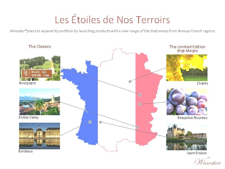 Les Étoiles de Nos Terroirs Winestar® plans to expand its portfolio by launching products