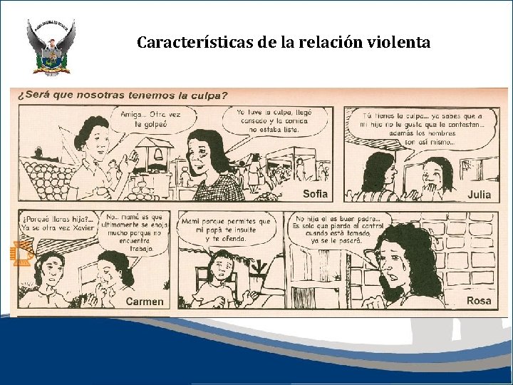 Características de la relación violenta 