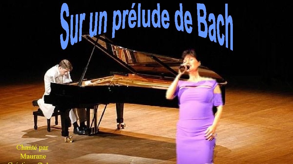 Chanté par Maurane 