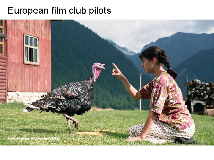 European film club pilots Tales from the Golden Age (2009), 