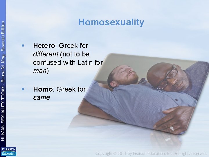 Homosexuality § Hetero: Greek for different (not to be confused with Latin for man)