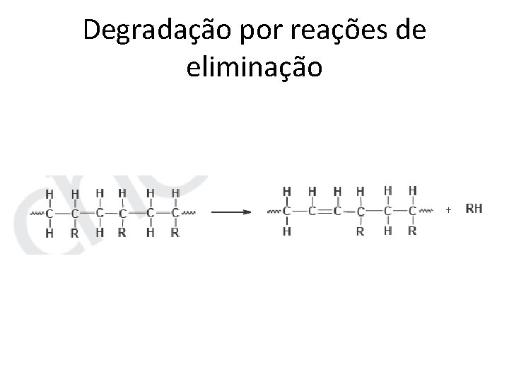 Degradação por reações de eliminação 