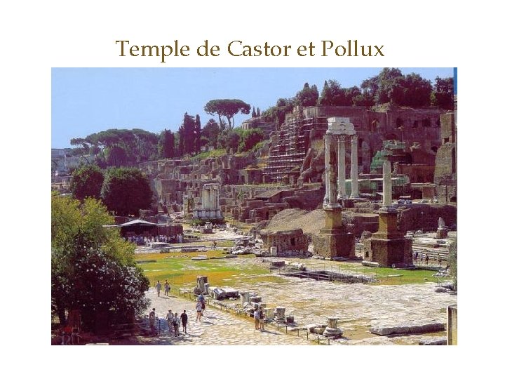 Temple de Castor et Pollux 