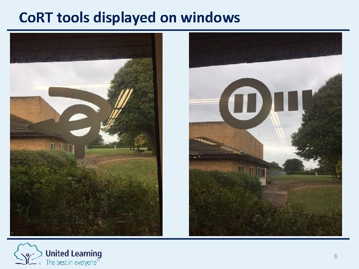 Co. RT tools displayed on windows 6 