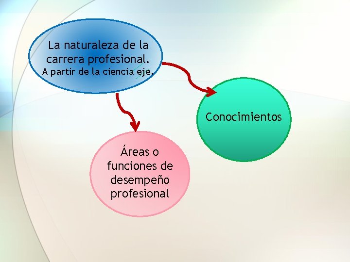 La naturaleza de la carrera profesional. A partir de la ciencia eje. Ámbito de