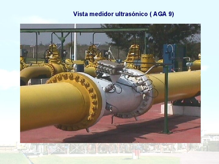 Vista medidor ultrasónico ( AGA 9) 