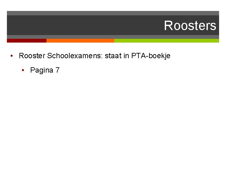 Roosters • Rooster Schoolexamens: staat in PTA-boekje • Pagina 7 