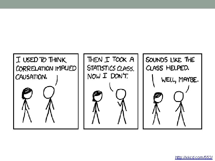 http: //xkcd. com/552/ 