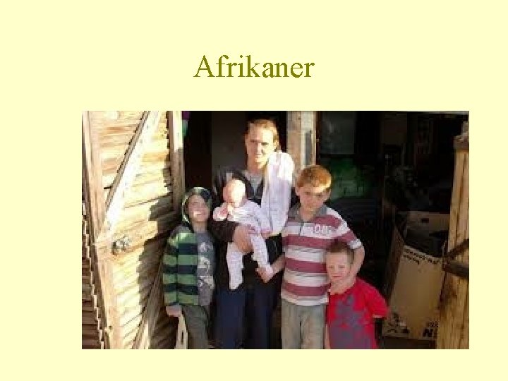 Afrikaner 